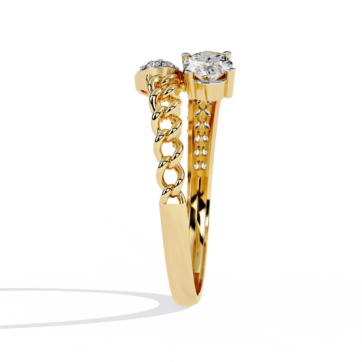 Twilight Fusion Lab Grown Diamond Ring - Ophiratbf