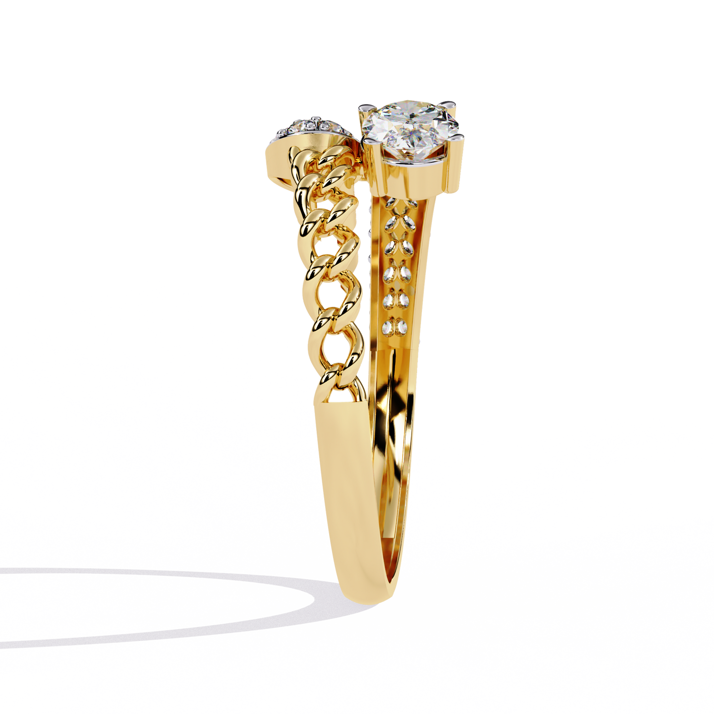twilight fusion lab grown diamond ring