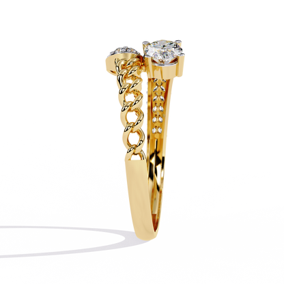 Twilight Fusion Lab Grown Diamond Ring