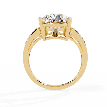 Celestial Droplet Lab Grown Diamond Ring