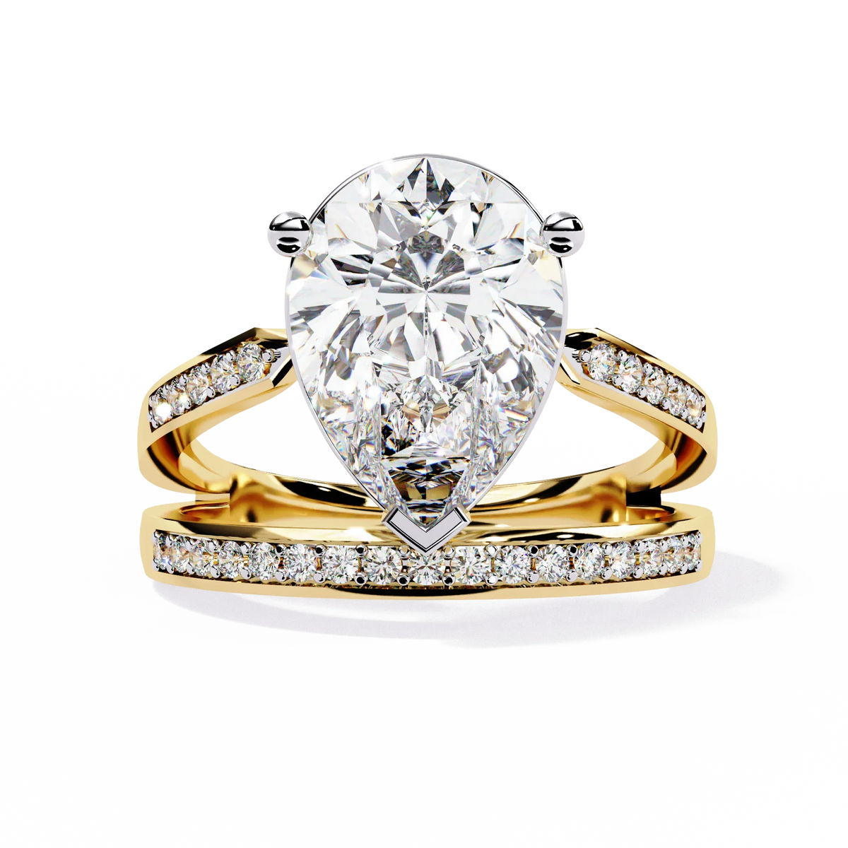 Celestial Droplet Lab Grown Diamond Ring - Ophiratbf