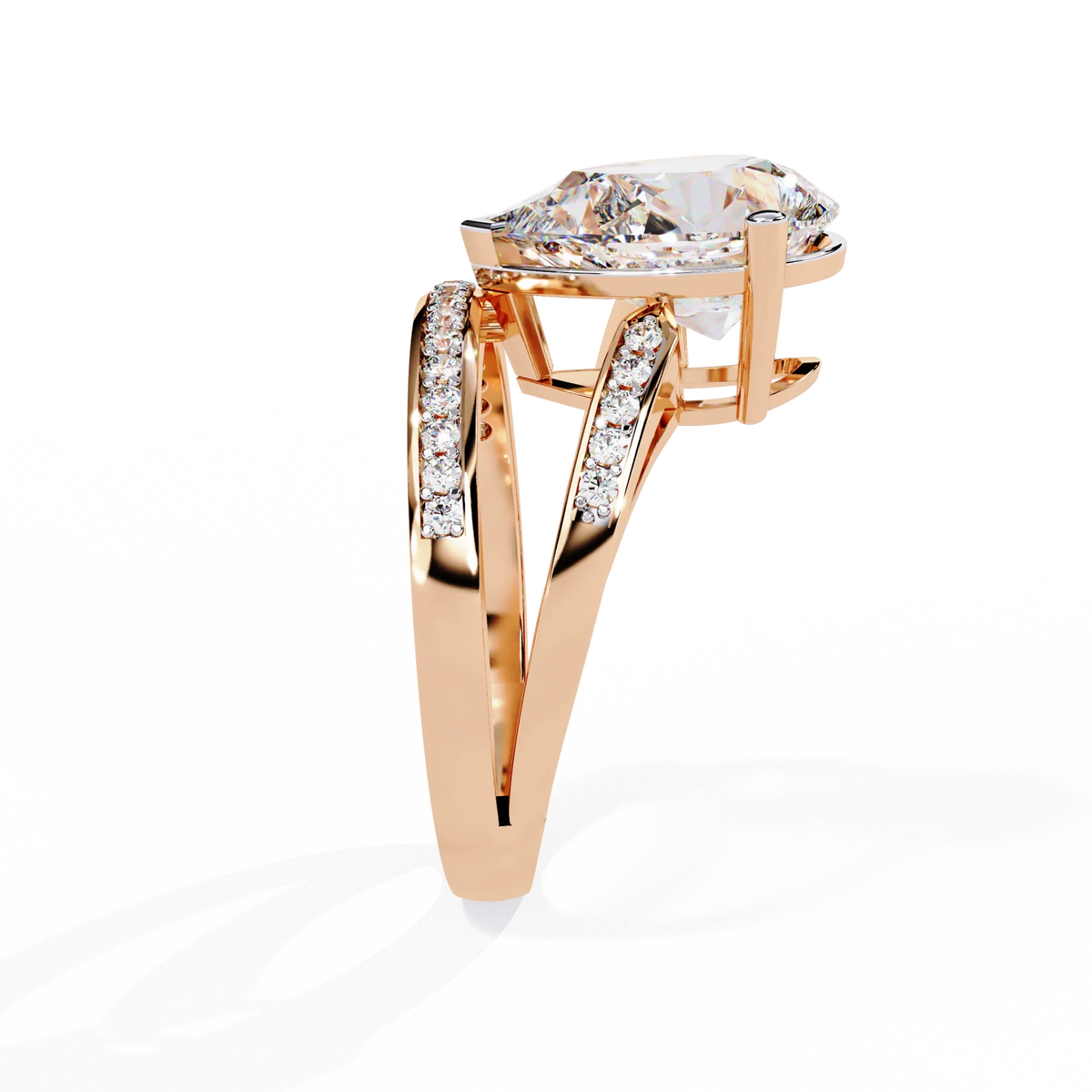 Celestial Droplet Lab Grown Diamond Ring - Ophiratbf