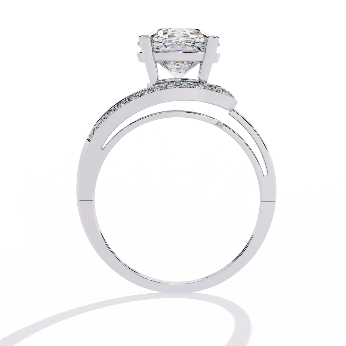 Splendour Twist Lab Grown Diamond Ring - Ophiratbf