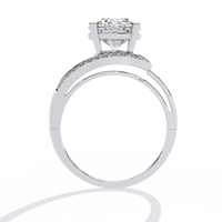 Splendour Twist Lab Grown Diamond Ring - Ophiratbf