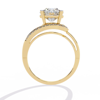 Splendour Twist Lab Grown Diamond Ring - Ophiratbf