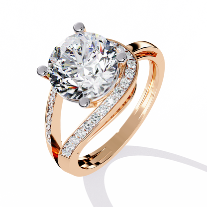 Splendour Twist Lab Grown Diamond Ring