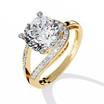 Splendour Twist Lab Grown Diamond Ring