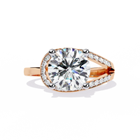 Splendour Twist Lab Grown Diamond Ring - Ophiratbf