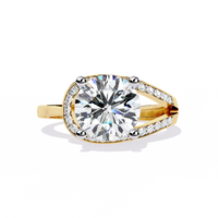 Splendour Twist Lab Grown Diamond Ring - Ophiratbf