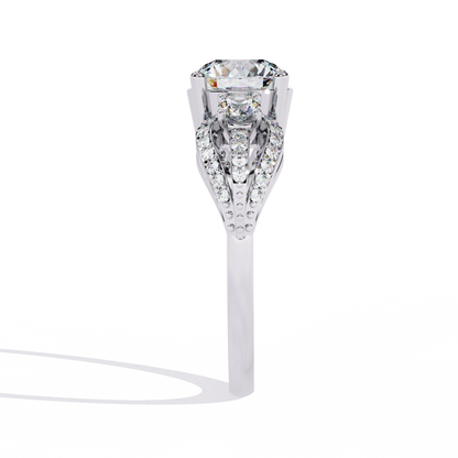 Trinity Radiance Lab Grown Diamond Ring