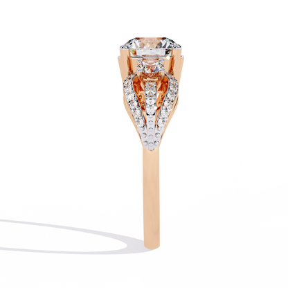 Trinity Radiance Lab Grown Diamond Ring