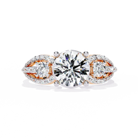 Trinity Radiance Lab Grown Diamond Ring - Ophiratbf