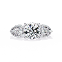 Trinity Radiance Lab Grown Diamond Ring - Ophiratbf