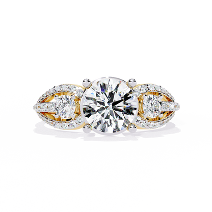 Trinity Radiance Lab Grown Diamond Ring