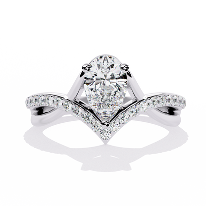 Ophira Celestial Crest Lab Grown Diamond Ring