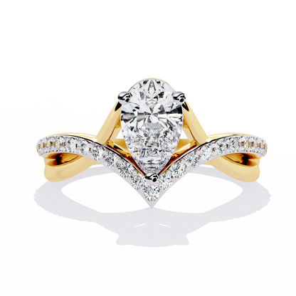 Ophira Celestial Crest Lab Grown Diamond Ring