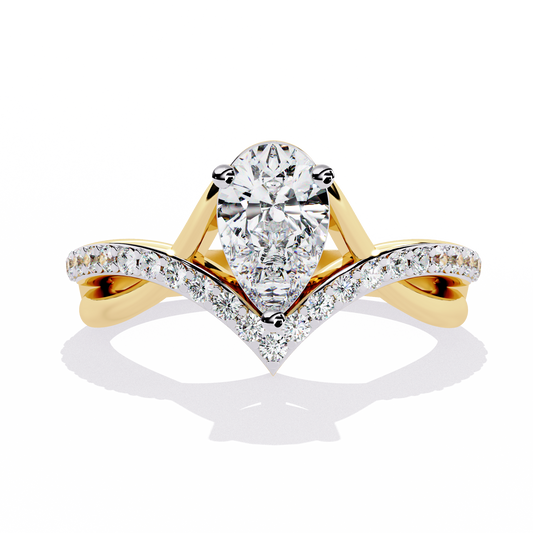 Ophira Celestial Crest Lab Grown Diamond Ring