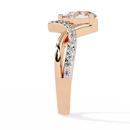 Ophira Celestial Crest Lab Grown Diamond Ring