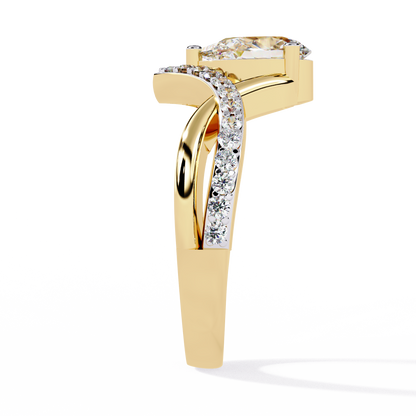 Ophira Celestial Crest Lab Grown Diamond Ring