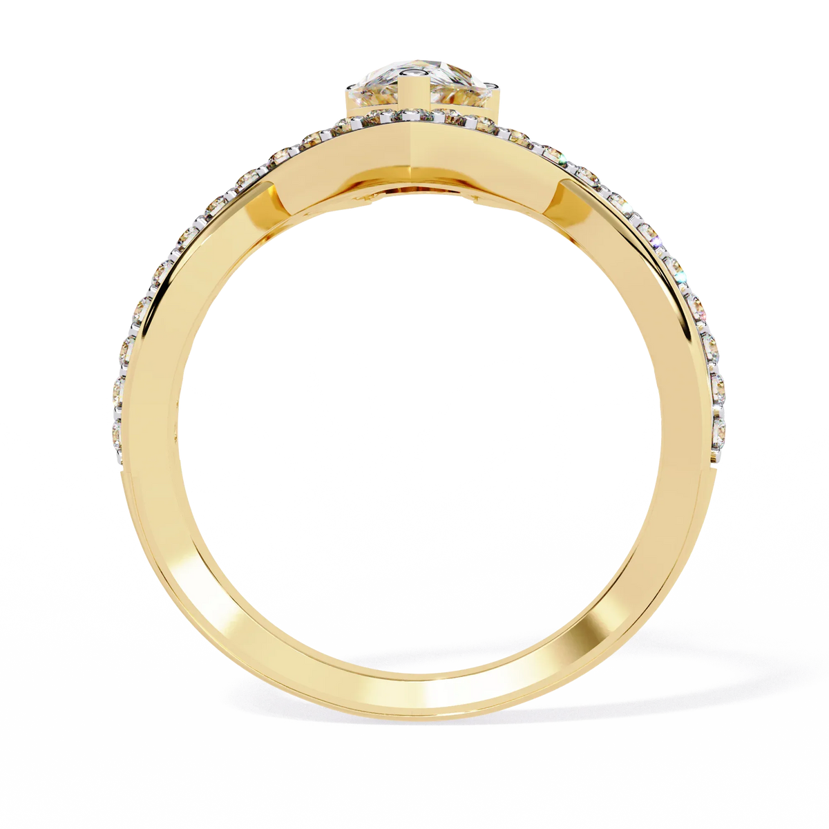 Ophira Celestial Crest Lab Grown Diamond Ring - Ophiratbf