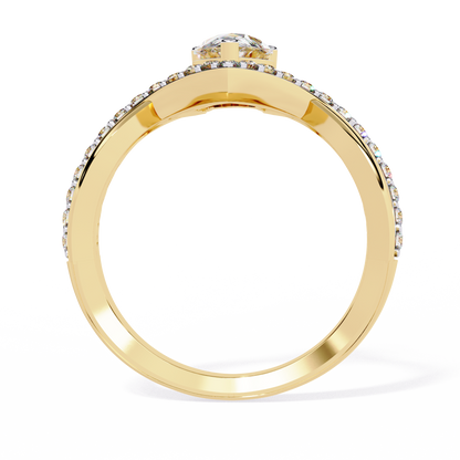 Ophira Celestial Crest Lab Grown Diamond Ring