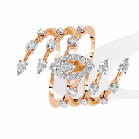 Ophira Aurora Crown Lab Grown Diamond Ring - Ophiratbf