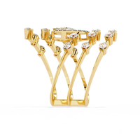 Ophira Aurora Crown Lab Grown Diamond Ring - Ophiratbf