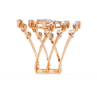 Ophira Aurora Crown Lab Grown Diamond Ring - Ophiratbf