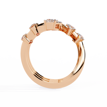 Ophira Aurora Crown Lab Grown Diamond Ring