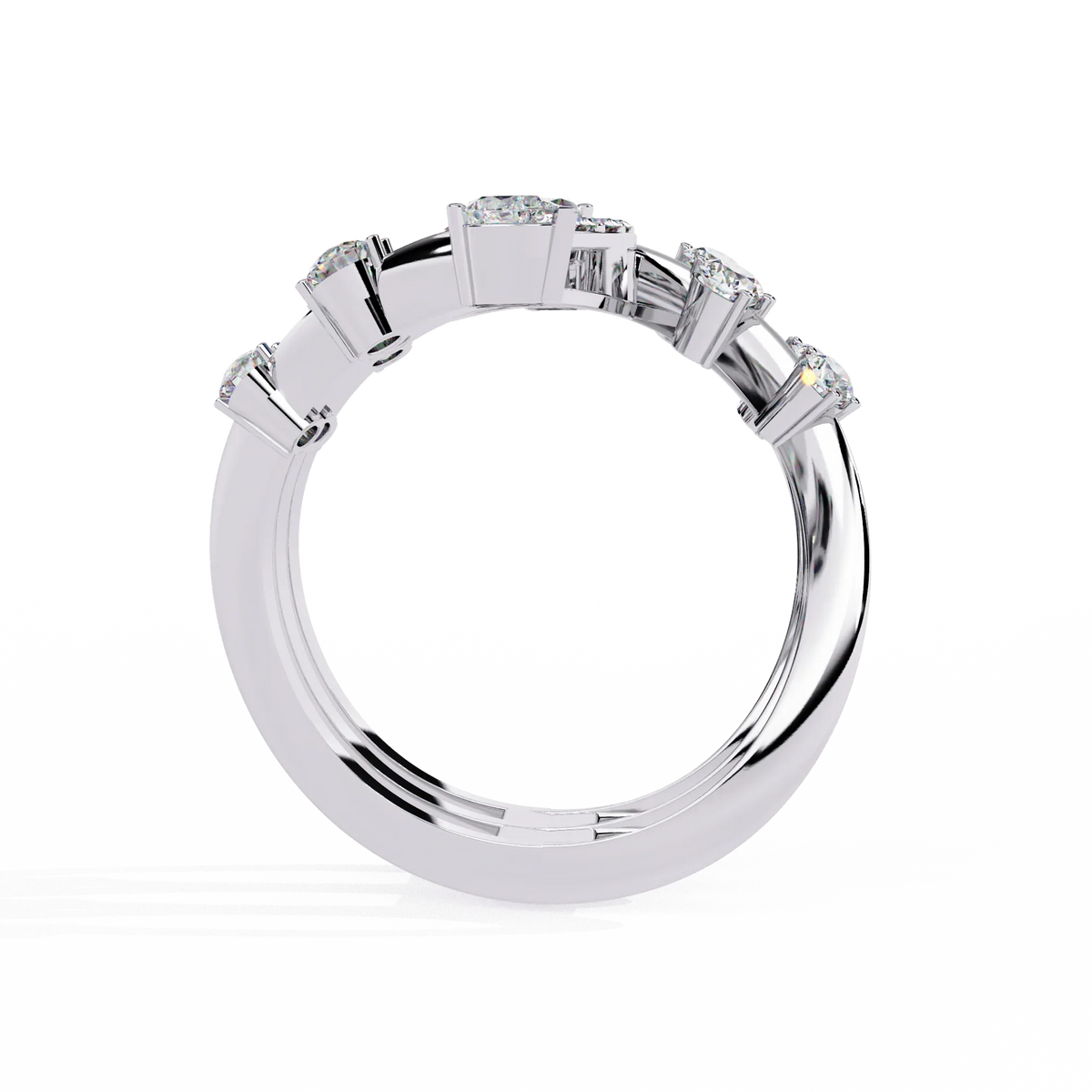 Ophira Aurora Crown Lab Grown Diamond Ring - Ophiratbf