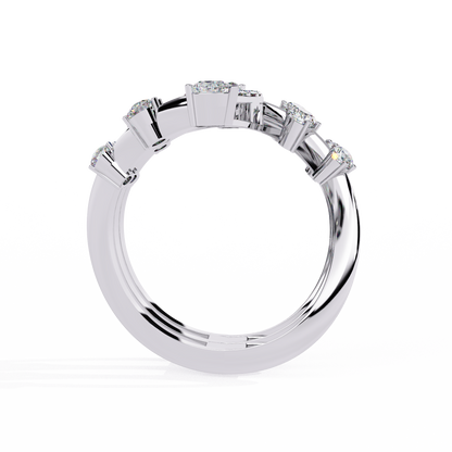 Ophira Aurora Crown Lab Grown Diamond Ring