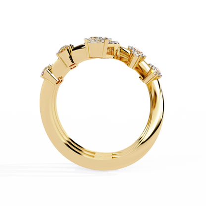 Ophira Aurora Crown Lab Grown Diamond Ring
