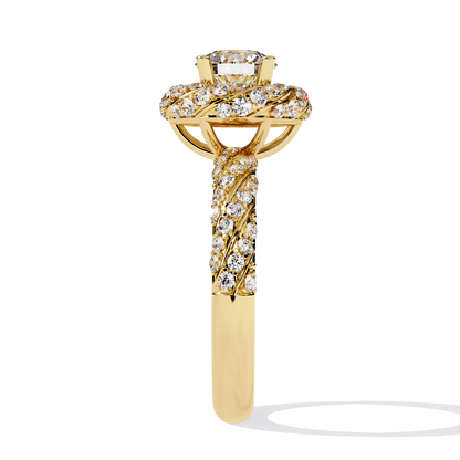 Ophira Radiant Garland Lab Grown Diamond Ring