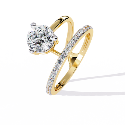 Ophira Infinity Flow Lab Grown Diamond Ring