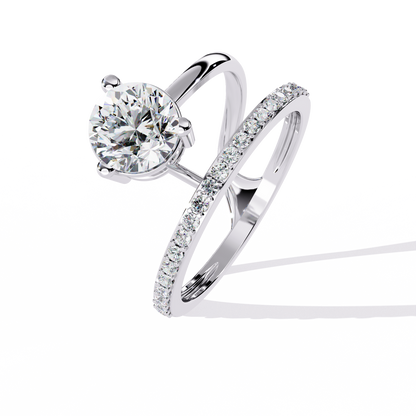 Ophira Infinity Flow Lab Grown Diamond Ring