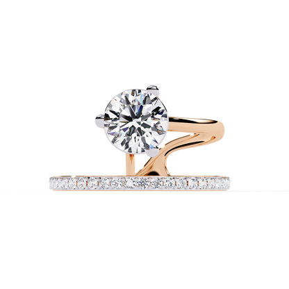 Ophira Infinity Flow Lab Grown Diamond Ring