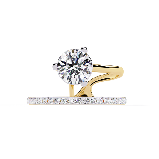 Ophira Infinity Flow Lab Grown Diamond Ring