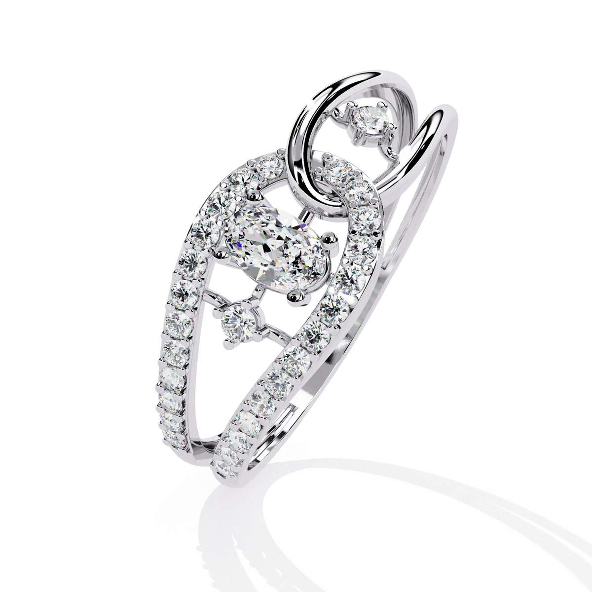 Ophira Harmony Loop Lab Grown Diamond Ring - Ophiratbf