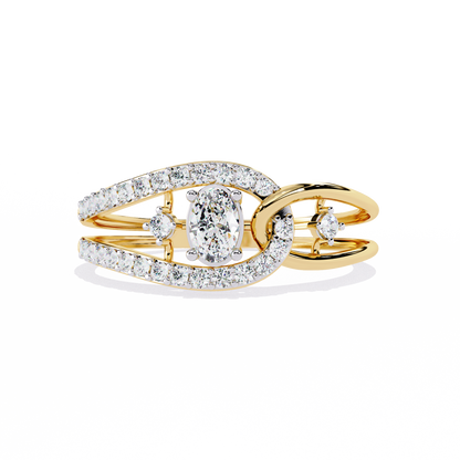 Ophira Harmony Loop Lab Grown Diamond Ring