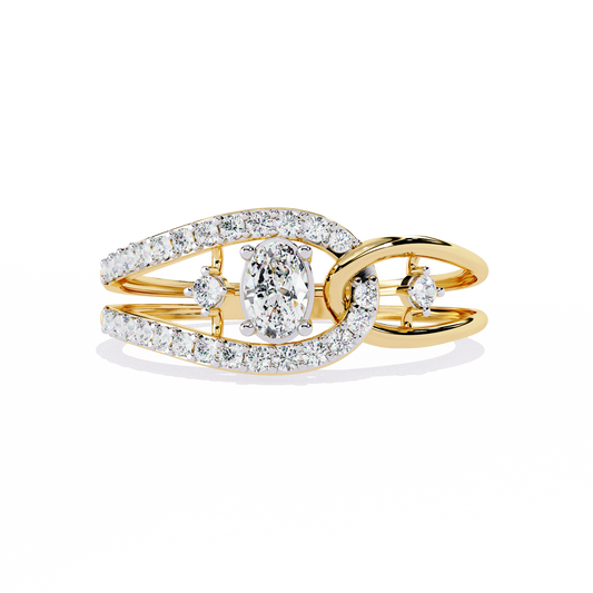 Ophira Harmony Loop Lab Grown Diamond Ring