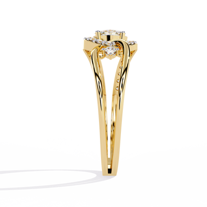 Ophira Harmony Loop Lab Grown Diamond Ring