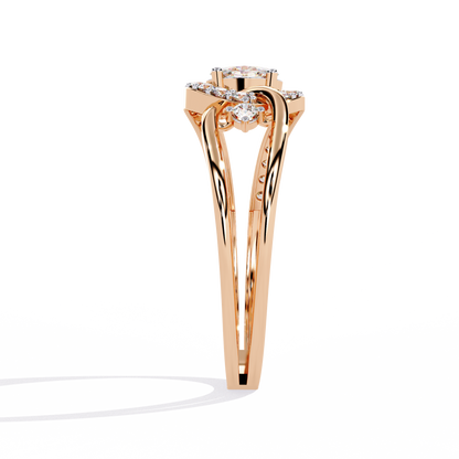 Ophira Harmony Loop Lab Grown Diamond Ring