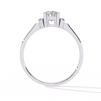 Ophira Aurora Cluster Lab Grown Diamond Ring - Ophiratbf