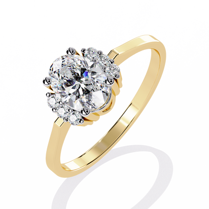 Ophira Aurora Cluster Lab Grown Diamond Ring