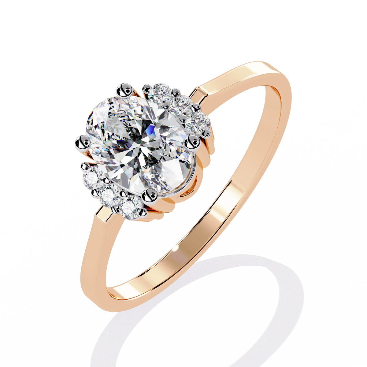 Ophira Aurora Cluster Lab Grown Diamond Ring - Ophiratbf