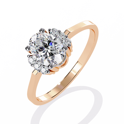 Ophira Aurora Cluster Lab Grown Diamond Ring