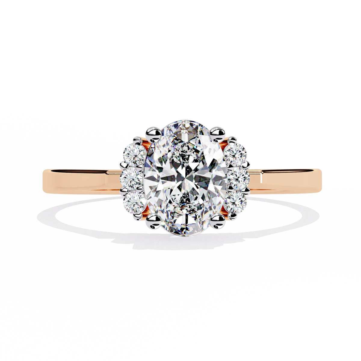 Ophira Aurora Cluster Lab Grown Diamond Ring - Ophiratbf