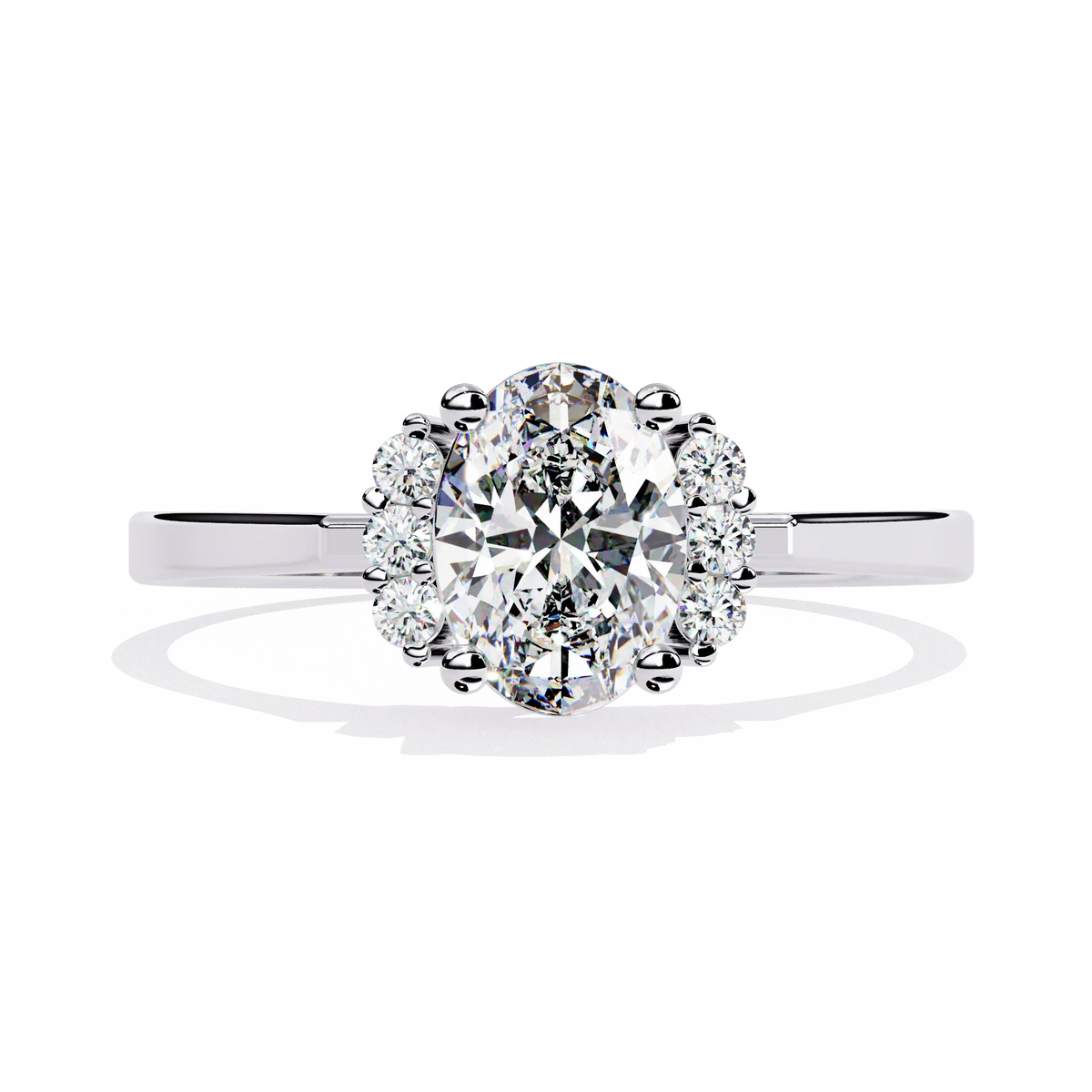 Ophira Aurora Cluster Lab Grown Diamond Ring - Ophiratbf