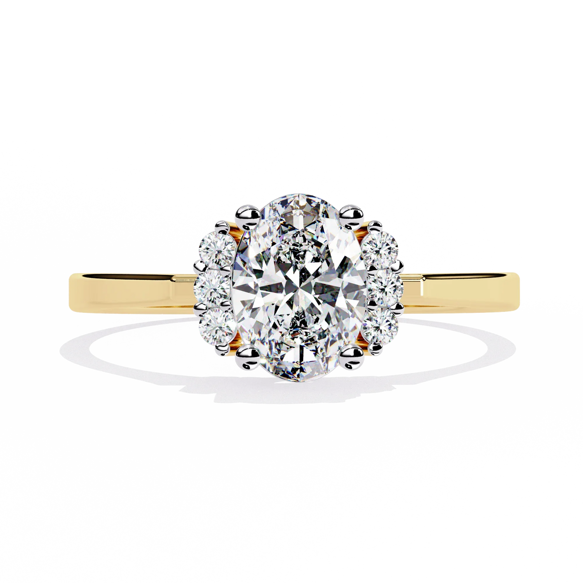 Ophira Aurora Cluster Lab Grown Diamond Ring - Ophiratbf