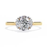 Ophira Aurora Cluster Lab Grown Diamond Ring - Ophiratbf